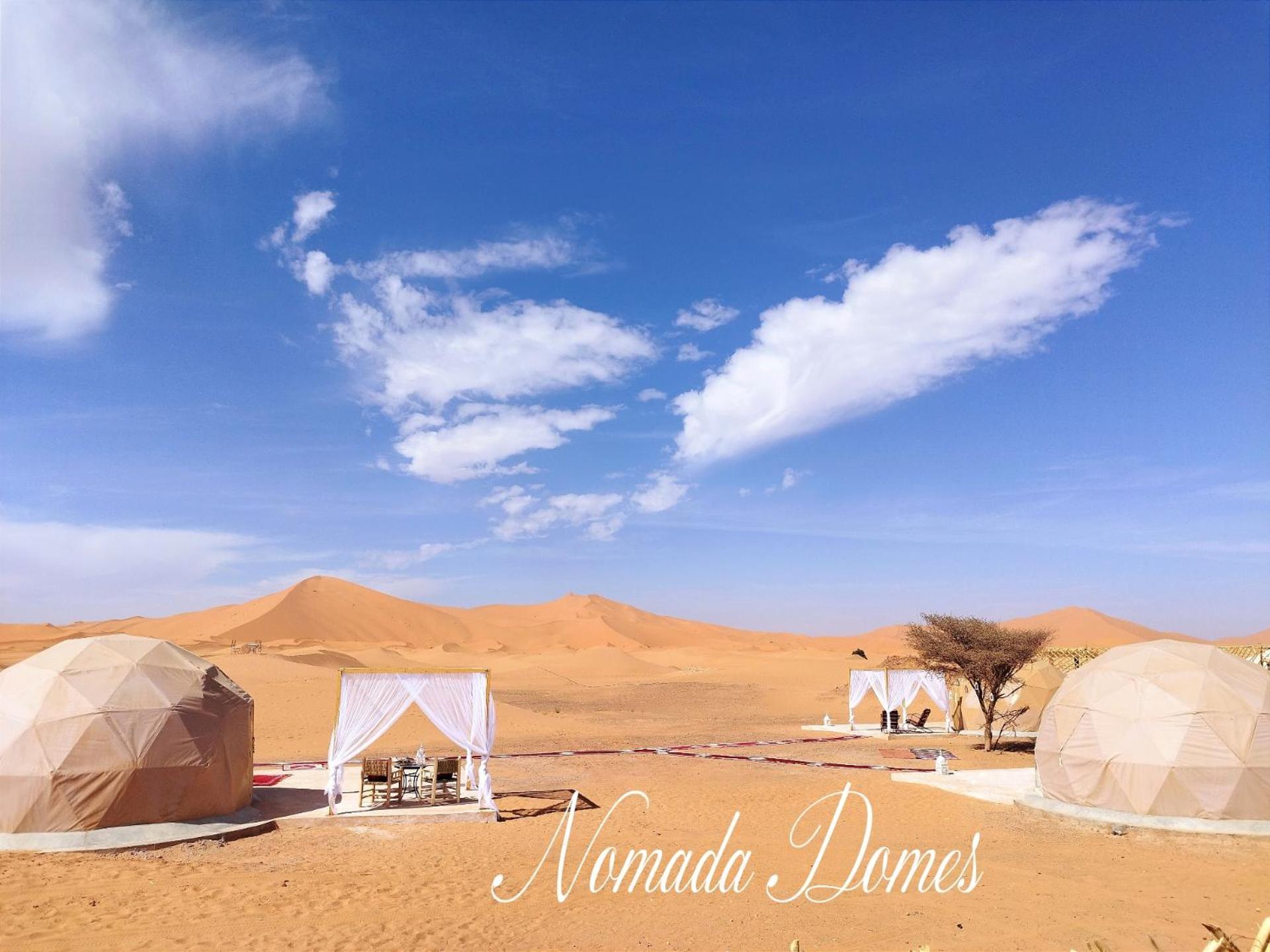 Nomada Domes Camp With Airco Ξενοδοχείο Merzouga Εξωτερικό φωτογραφία