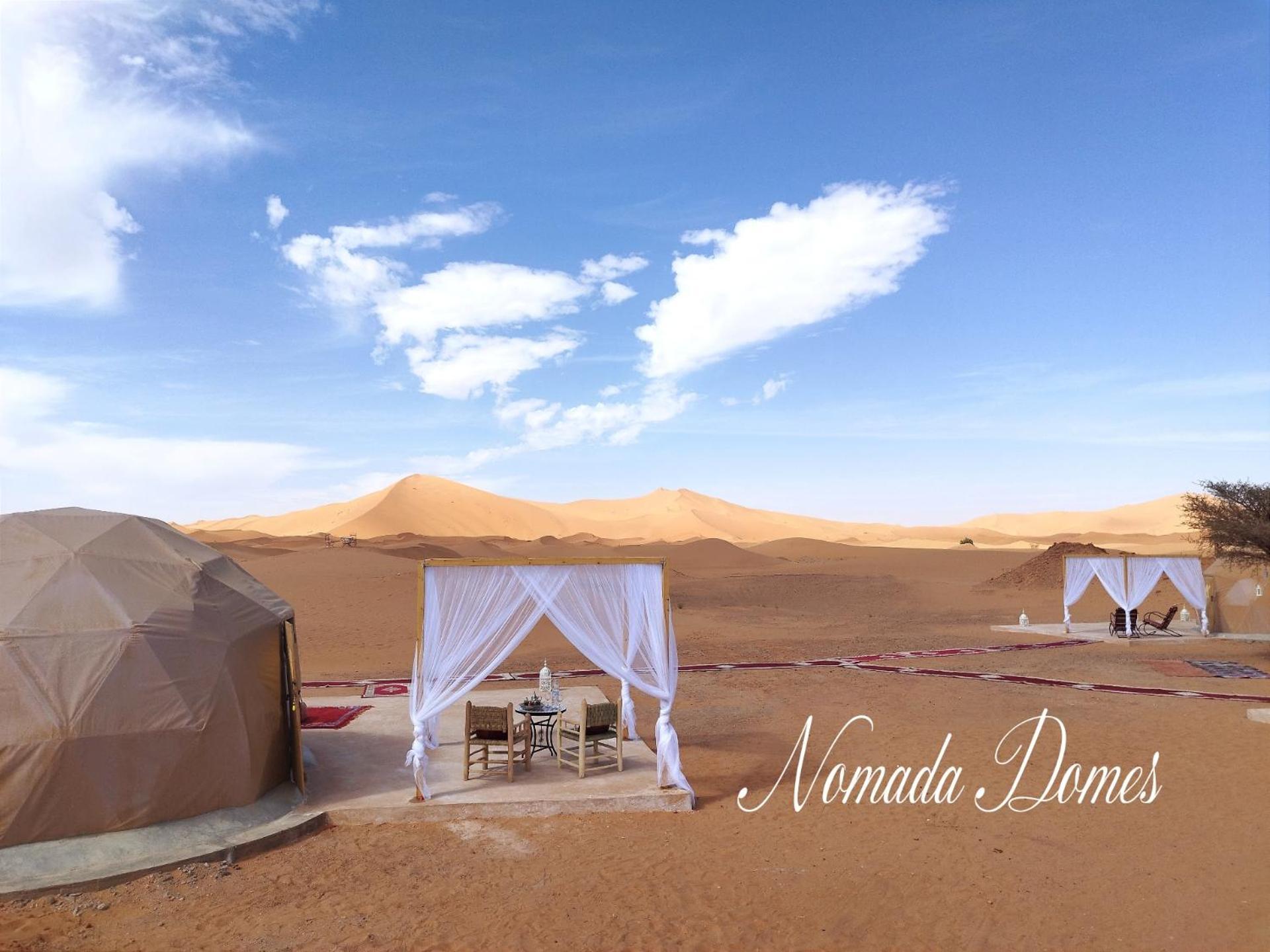 Nomada Domes Camp With Airco Ξενοδοχείο Merzouga Εξωτερικό φωτογραφία