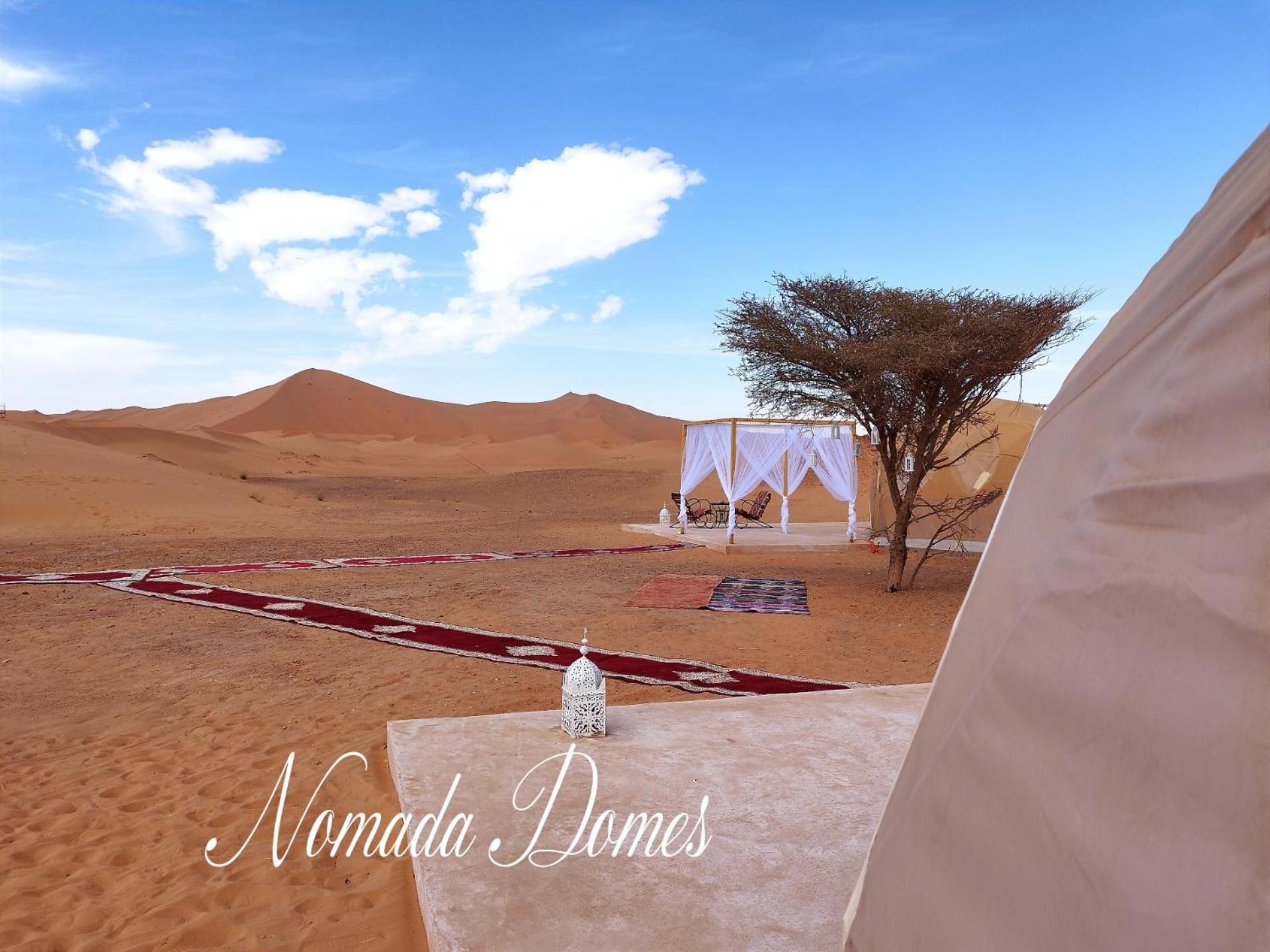 Nomada Domes Camp With Airco Ξενοδοχείο Merzouga Εξωτερικό φωτογραφία