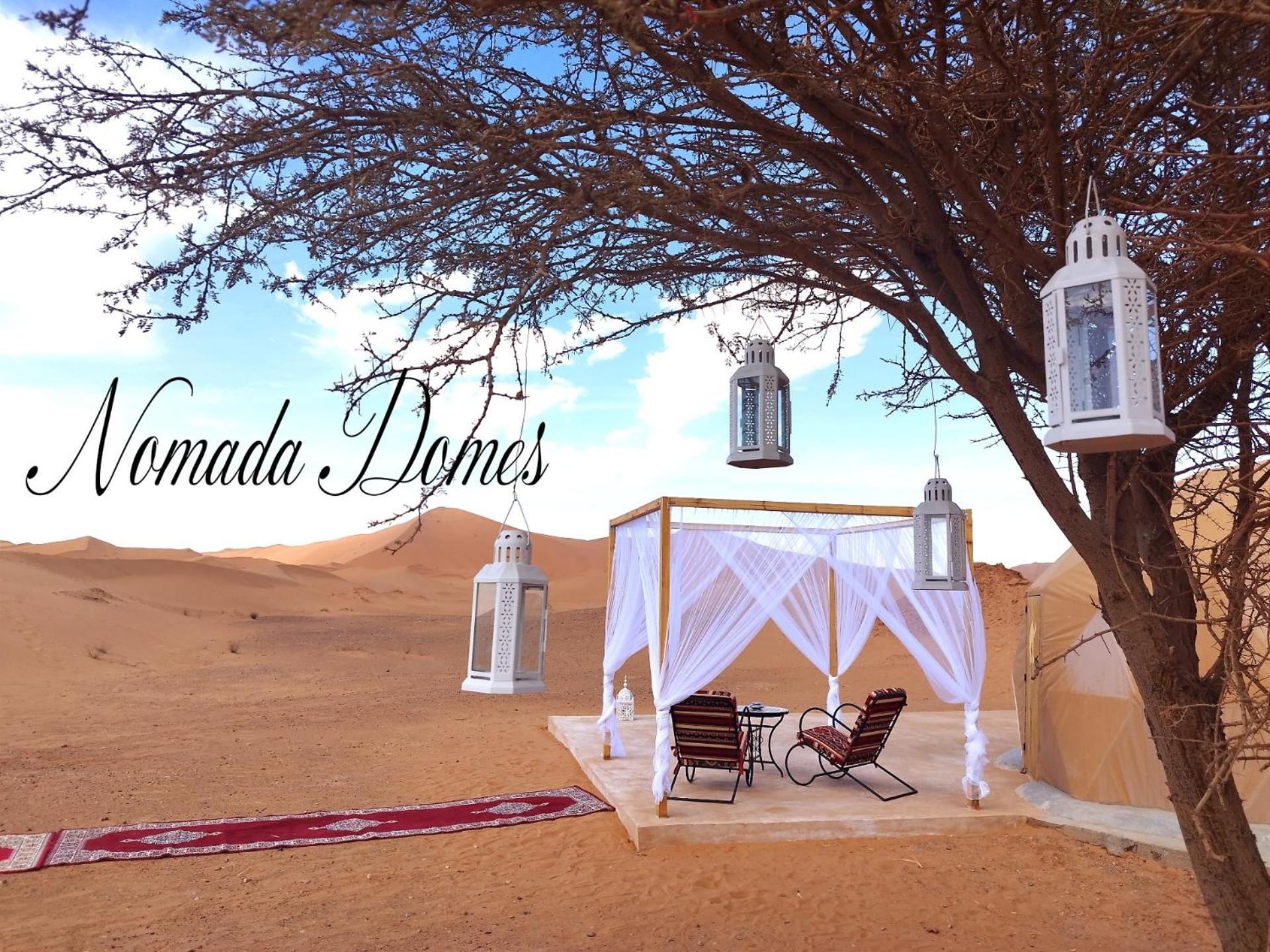 Nomada Domes Camp With Airco Ξενοδοχείο Merzouga Εξωτερικό φωτογραφία